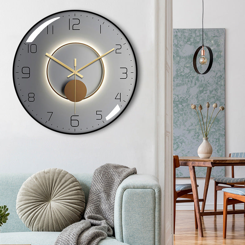 Reloj de pared silencioso